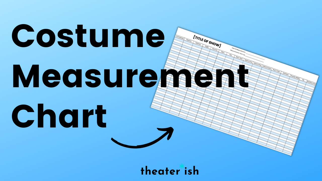 Blank Measurement Chart