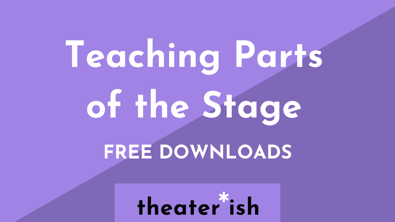 Teaching Parts of the Stage