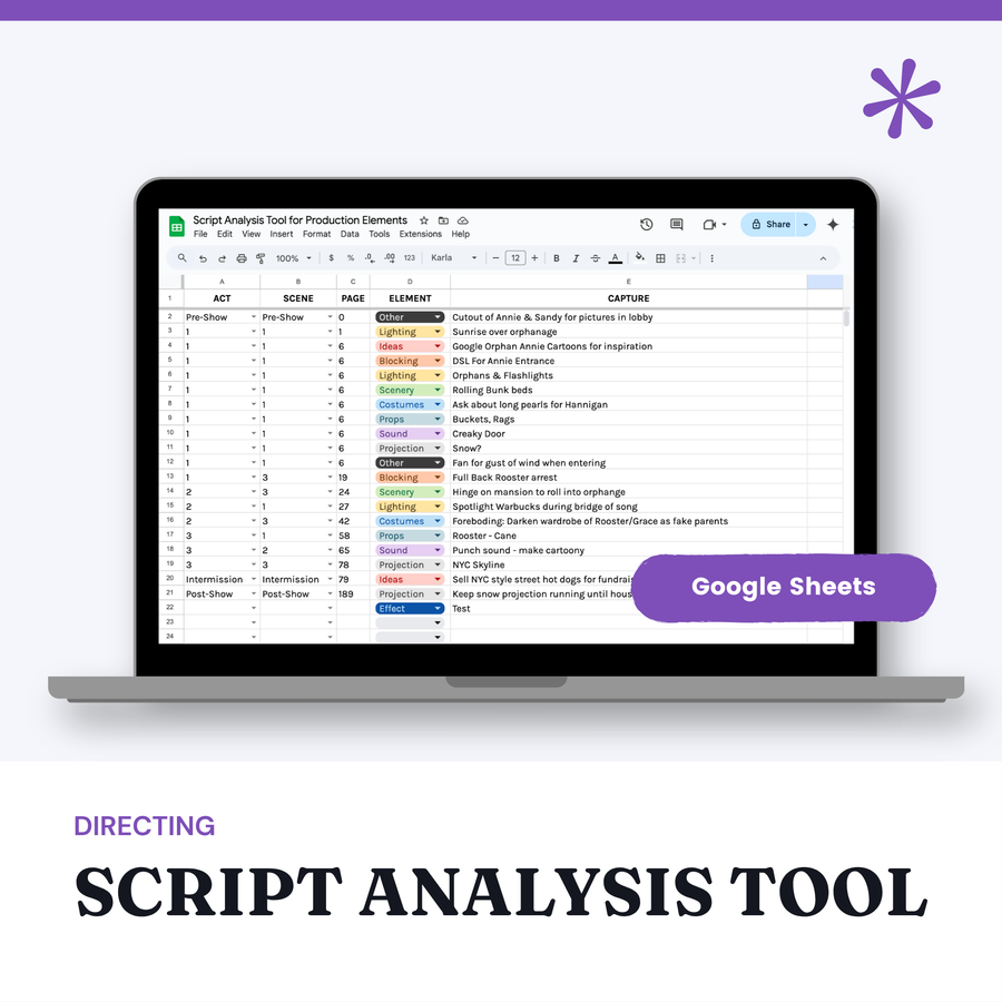 Script Analysis Tool