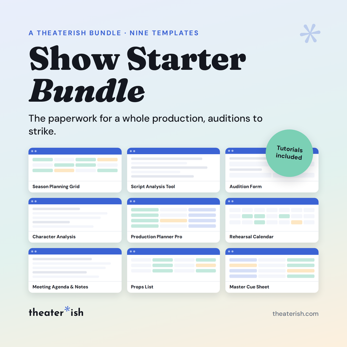 Show Starter Bundle